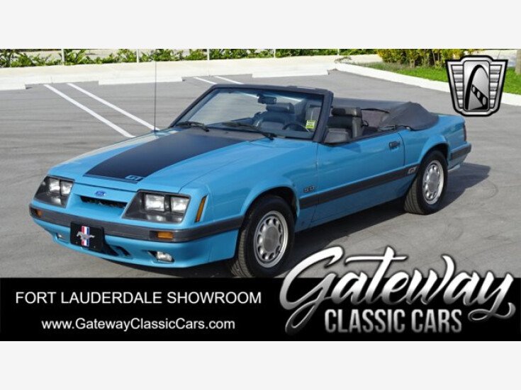 Thumbnail Photo undefined for 1985 Ford Mustang Convertible